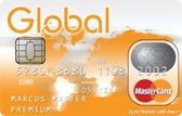 Global MasterCard Kreditkarte
