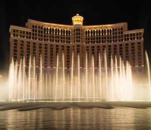 © Miflippo | Dreamstime.com - Bellagio Resort Water Fountain Show At Night Photo